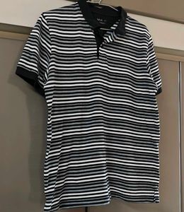 Striped Polo T-Shirt
