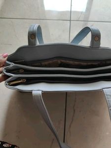 Quilted Handbag one time used look new