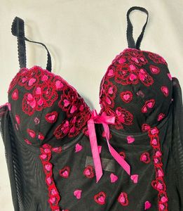 Black-pink Corset