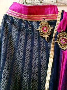 Girls Lehenga,Ethnic Wear, Embroidery  Stone Work