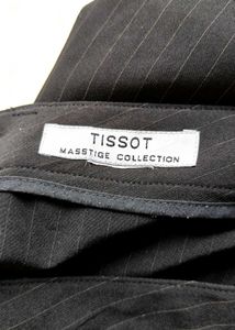 pinstripe business trousers