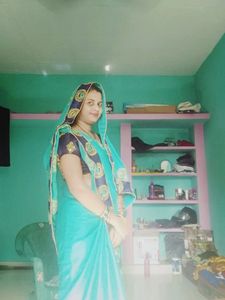 New Saree Just Once Use ...Chhat Ke Upar Sukhte Sa