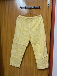 Yellow Printed Kurta Set with Dupatta