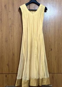 yellow jacket dress (ethnic gown) suit