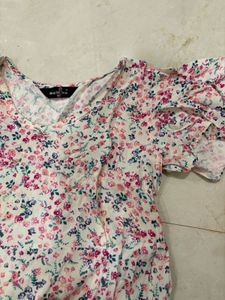Floral Maternity Dress