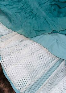 Bohemian Teal Tiered frock