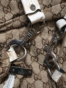 VINTAGE Gucci Monogram Hobo Bag