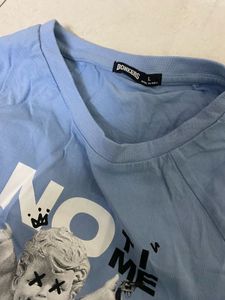 Blue Graphic T-Shirt