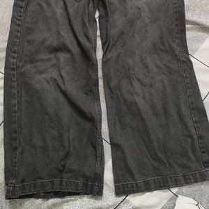 zudio black wide leg Jeans