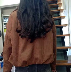 suede brown savana Jacket