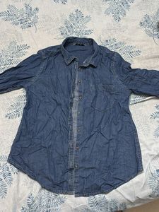 Fitted Denim Shirt