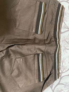 Comfortable Brown slim fit Pants