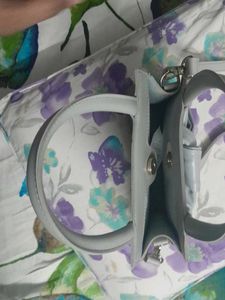 Grey Sling Bag No Flaws