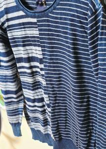 Striped Pullover Sweater