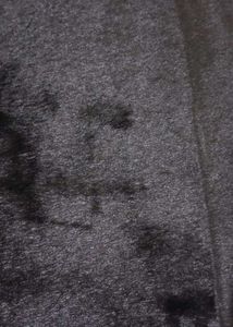 Fuzzy Black shining fur stole