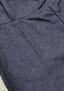 Navy Blue Flared Pants
