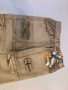 Vintage Y2K Olive Khaki Flared Cargo Pants