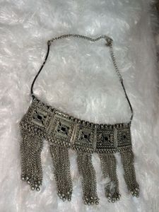 Oxidised Choker Neckpiece