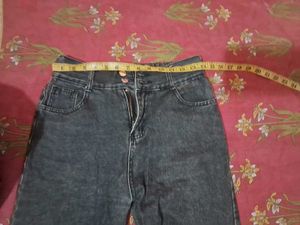 Grey Wash Denim Jeans