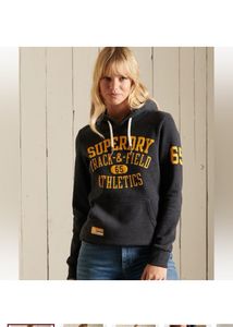 SUPERDRYT&F Typographic Print Hoodie