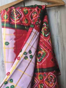 Gujrati Gharchoda Saree