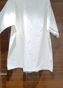 Striped white co-ords set Shirt n shorts