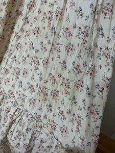 Vintage Floral Lace Maxi Dress