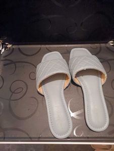 Stylish Blue Flats/ Sandals