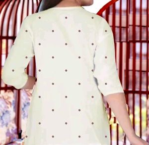 Elegant Embroidered Kurta