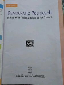 Democratic Politics II Textbook