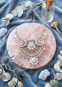Stunning Rhinestone Statement Necklace