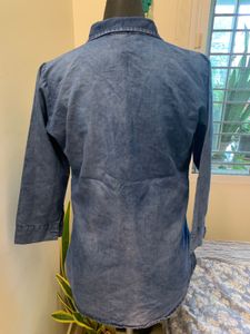 Blue Denim Style Shirt