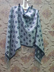 Floral Print Scarf with Fringes🆕
