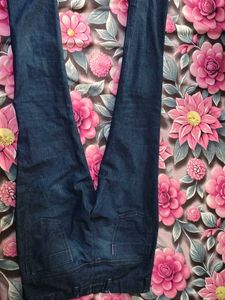 Classic Dark Wash Denim Jeans