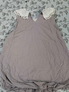 Cute Lilac Dress with Bows