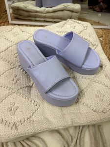 Lavender Platform Heels Or Wedges