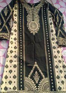 Elegant Embroidered Kurta