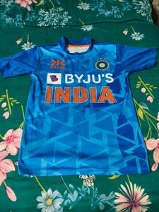Men's Blue India Cricket Jersey