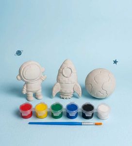 DIY Space Theme Concrete Painting Kit