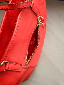 Vibrant Red Tote Bag