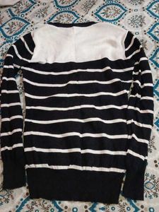 Striped Knit Sweater