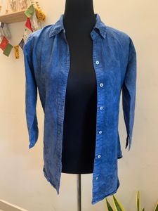 Blue Denim Style Shirt