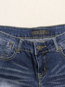 Y2K Low Rise Micro Mini Denim Shorts