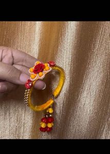 Yellow Floral Bracelet