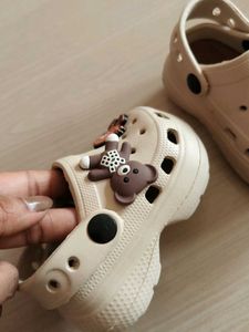 Cute Clog Sandals with Charms