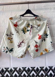 Floral Print Casual Shorts(Size-28/30/32/)