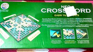 Kids Crossword Game New Sealed Pack