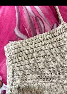 lowest - Ribbed Knit Crop Top