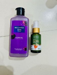 (OFFER🔥)Bellavita Shower Gel & Lotus Serum
