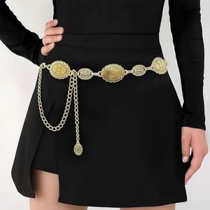 Bohemian Gold &amp; Turquoise Waist Chain